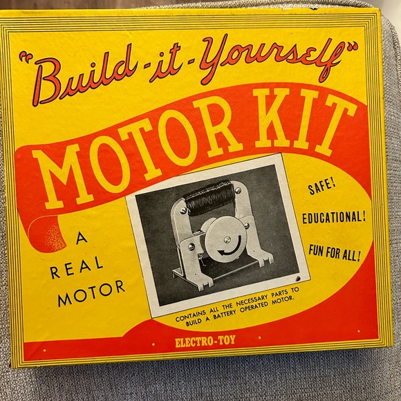 Vintage “Build it yourself” motor kit - Picture 1 of 7